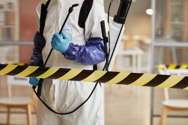 Professional Biohazard technician working in Alliance, NC